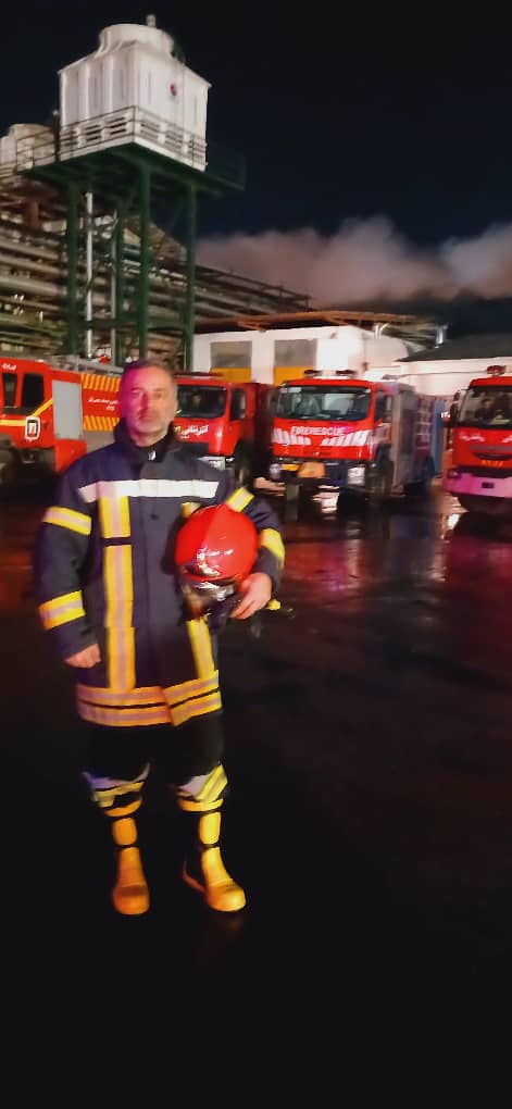 همراهی بندر فریدونکنار، شرکت راهبران و آسیان تجارت در اطفای حریق کارخانه کاله آمل